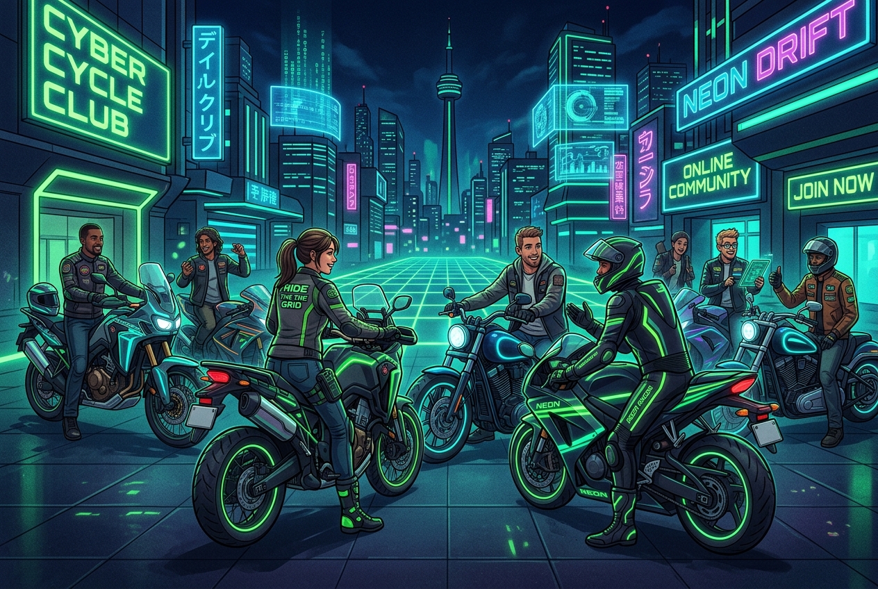 Motorcycle Community — game sosial komunitas rider online