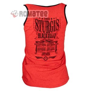 83rd Sturgis Black Hill Rally 2023 Harley Davidson 2D Women’s Tank Top